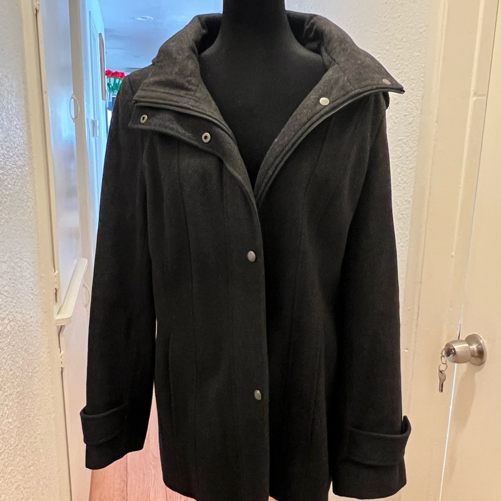 Calvin Klein hooded coat